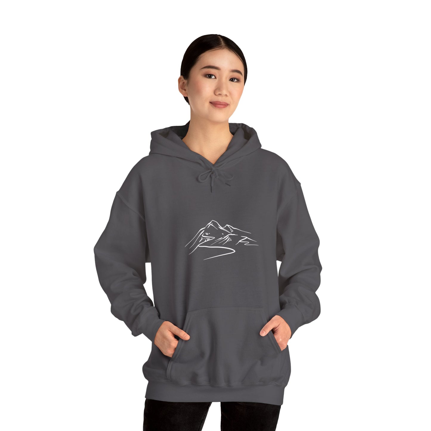 Montain line Unisex Heavy Blend™ Hooded Sweatshirt