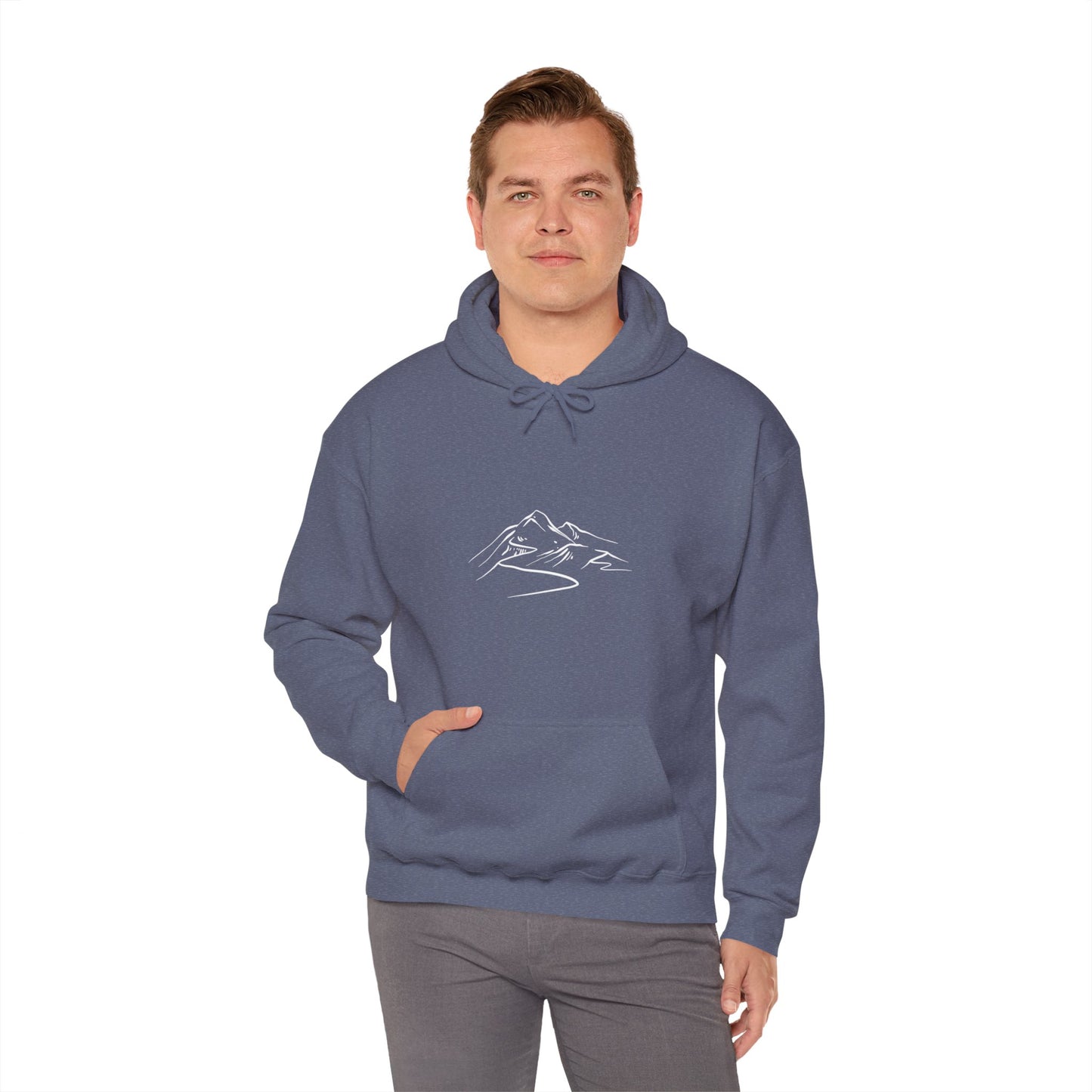 Montain line Unisex Heavy Blend™ Hooded Sweatshirt