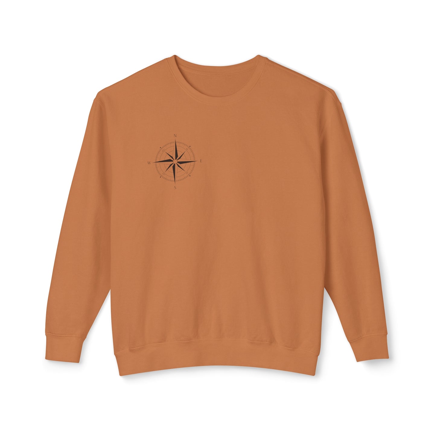 Compass Unisex Lightweight Crewneck Sweatshirt