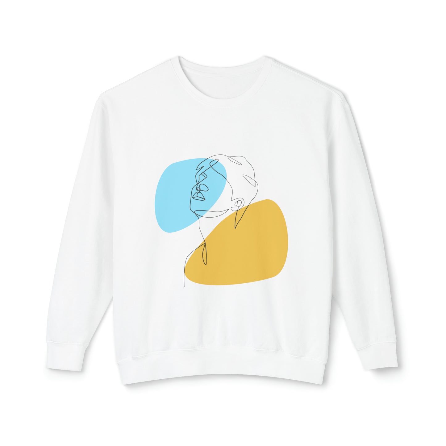 Art Unisex Lightweight Crewneck Sweatshirt