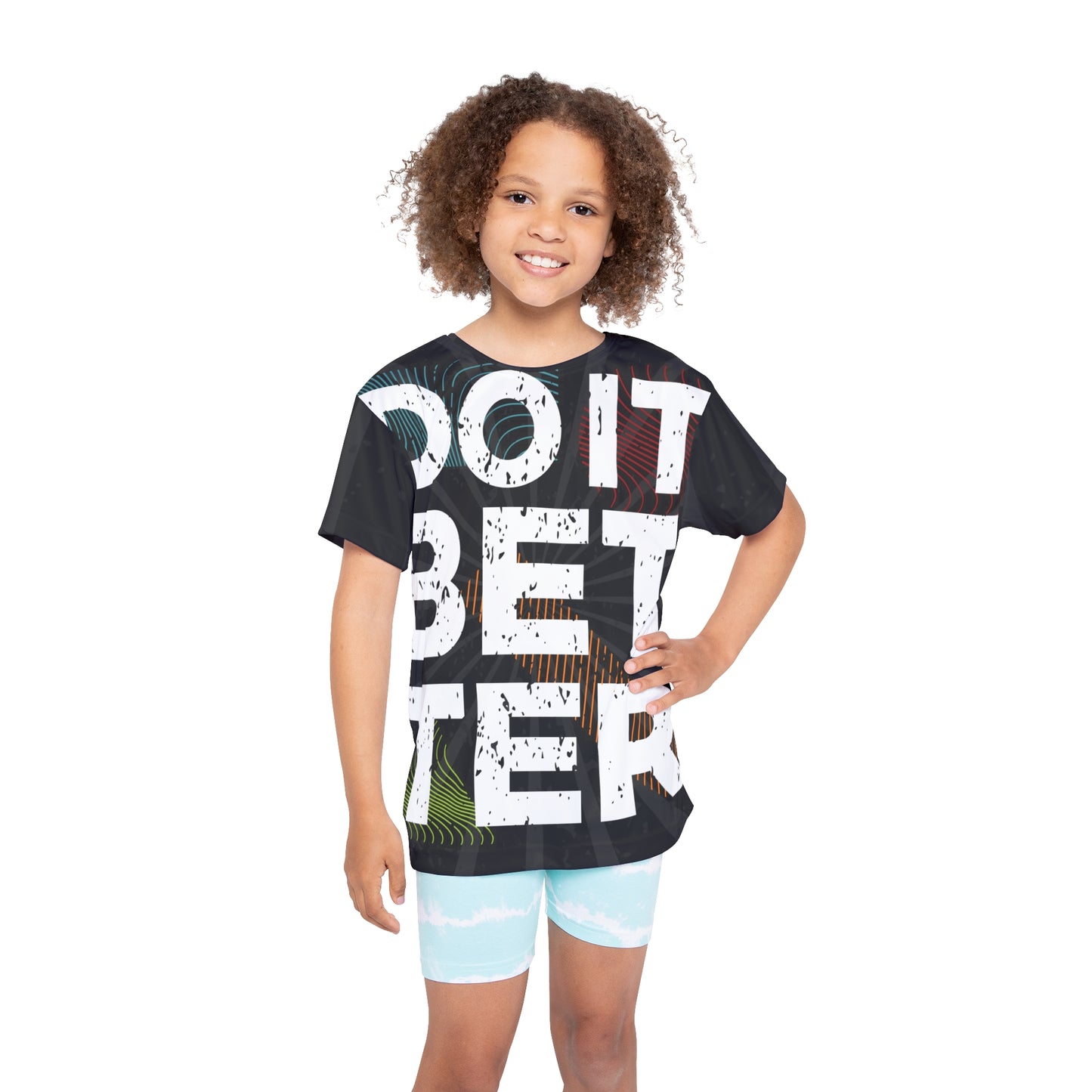 Do it better Kids Sports Jersey (AOP)