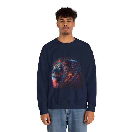 Light lion Unisex Heavy Blend™ Crewneck Sweatshirt