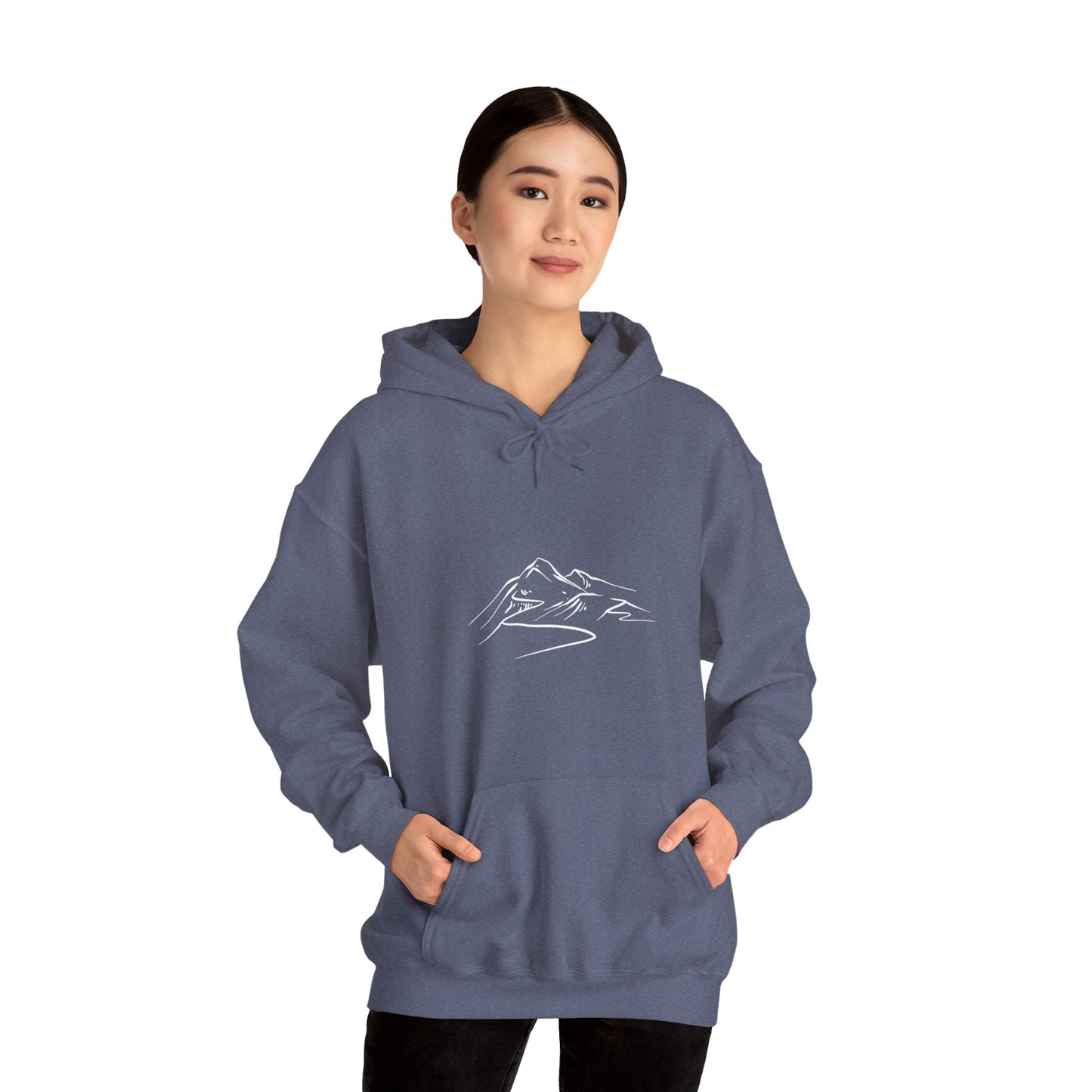 Montain line Unisex Heavy Blend™ Hooded Sweatshirt