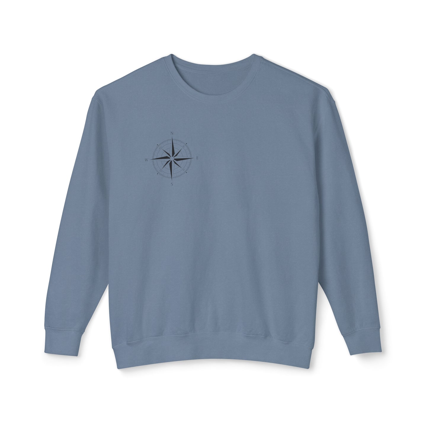 Compass Unisex Lightweight Crewneck Sweatshirt