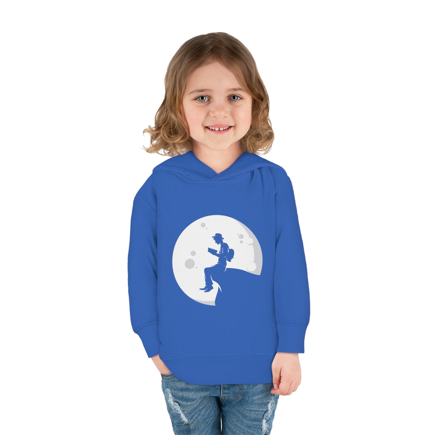 Moon Toddler Pullover Fleece Hoodie