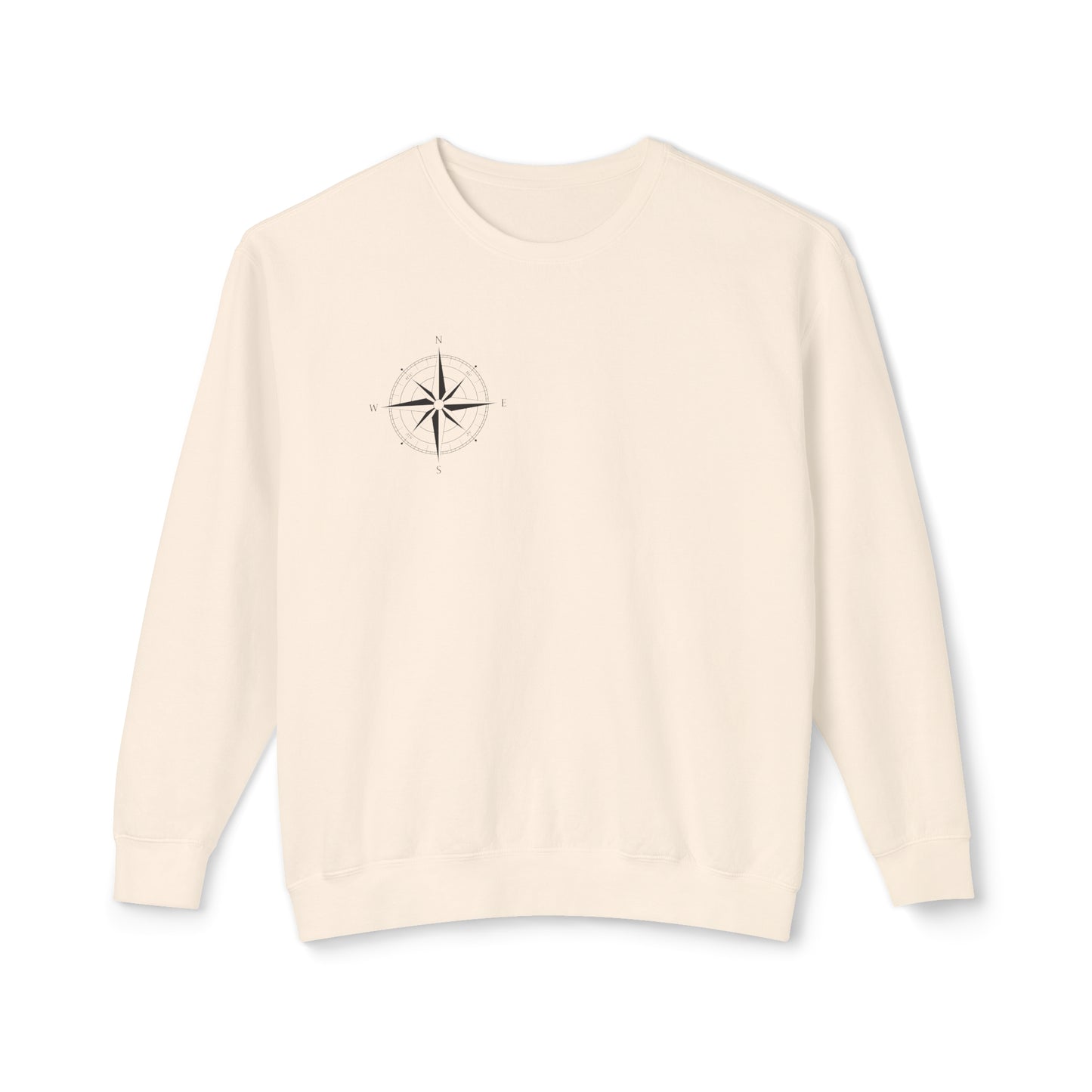 Compass Unisex Lightweight Crewneck Sweatshirt