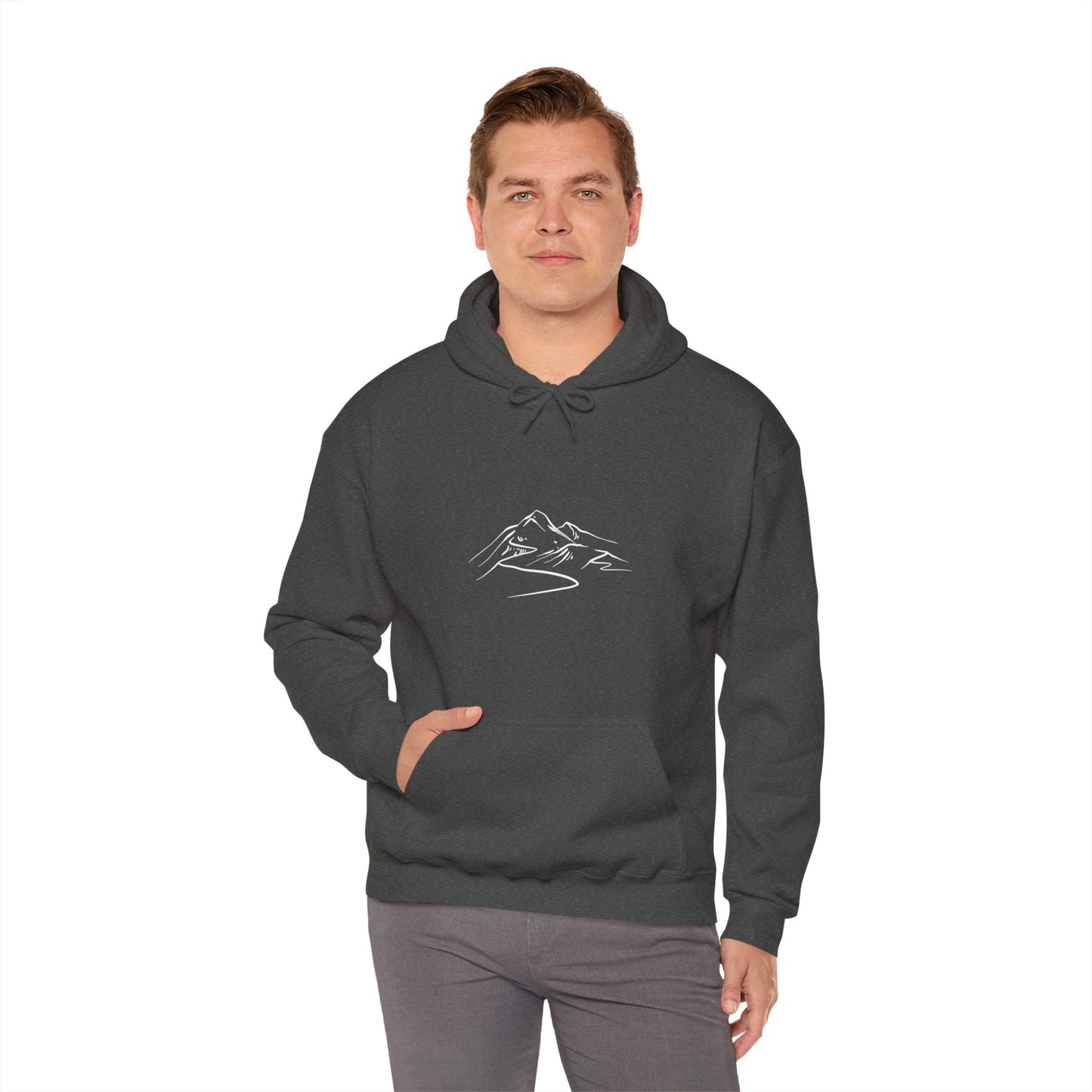 Montain line Unisex Heavy Blend™ Hooded Sweatshirt