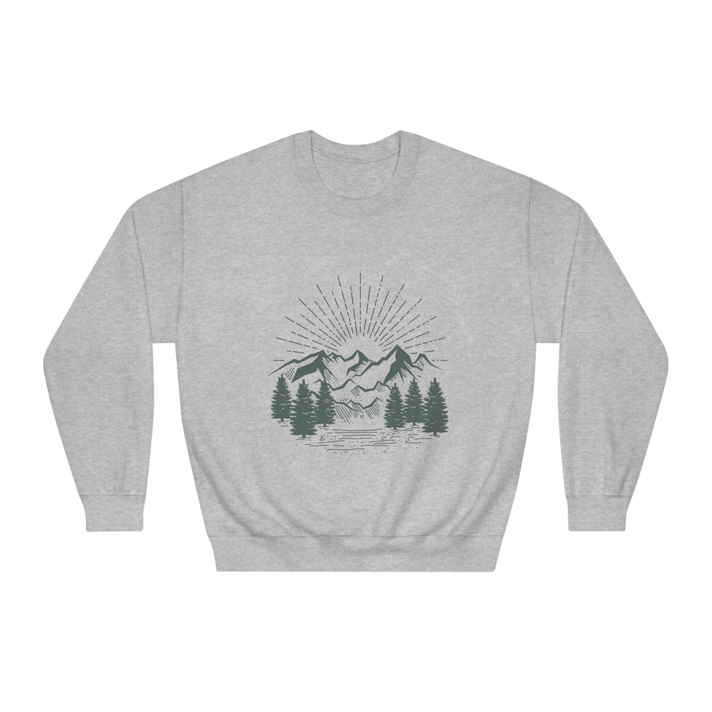 Forest Unisex DryBlend® Crewneck Sweatshirt