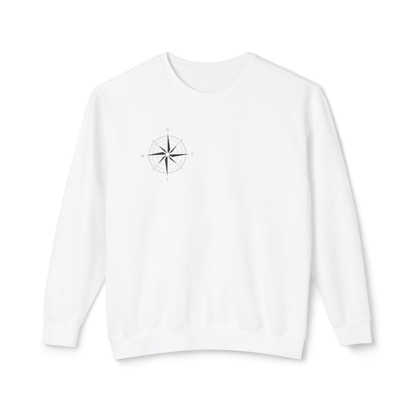 Compass Unisex Lightweight Crewneck Sweatshirt