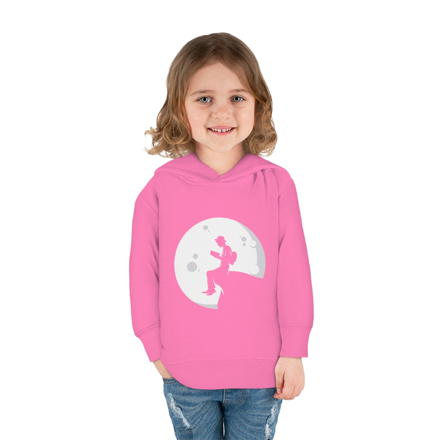 Moon Toddler Pullover Fleece Hoodie