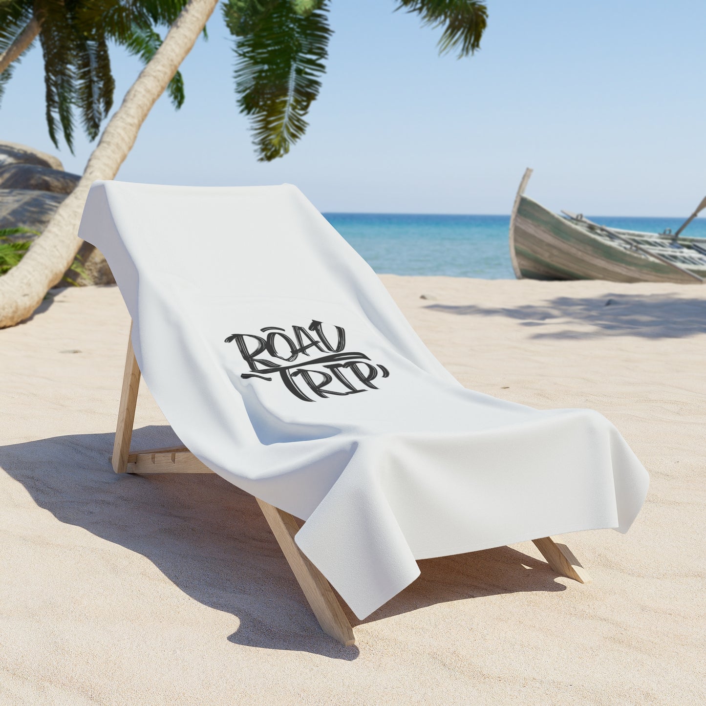 Road trip Beach Towel