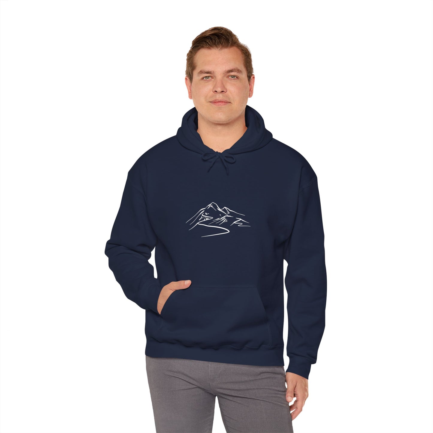 Montain line Unisex Heavy Blend™ Hooded Sweatshirt