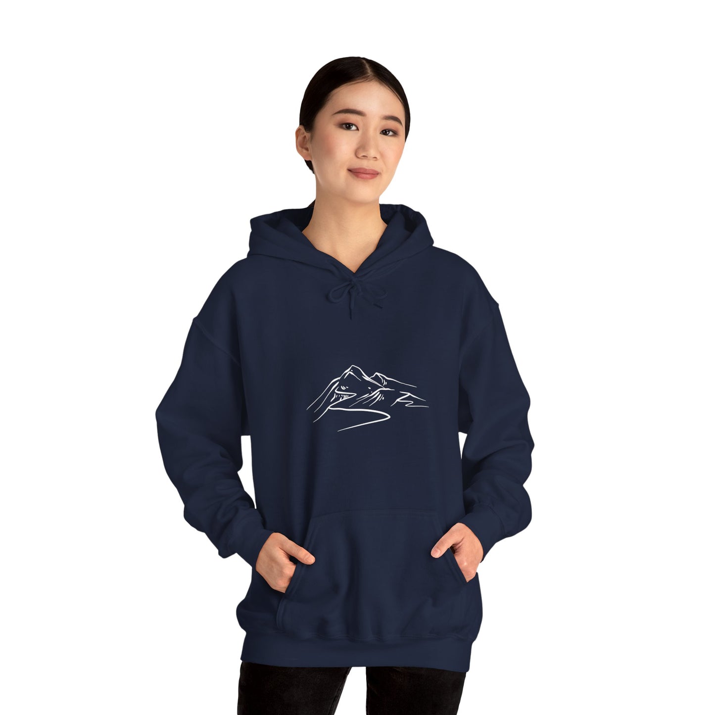 Montain line Unisex Heavy Blend™ Hooded Sweatshirt