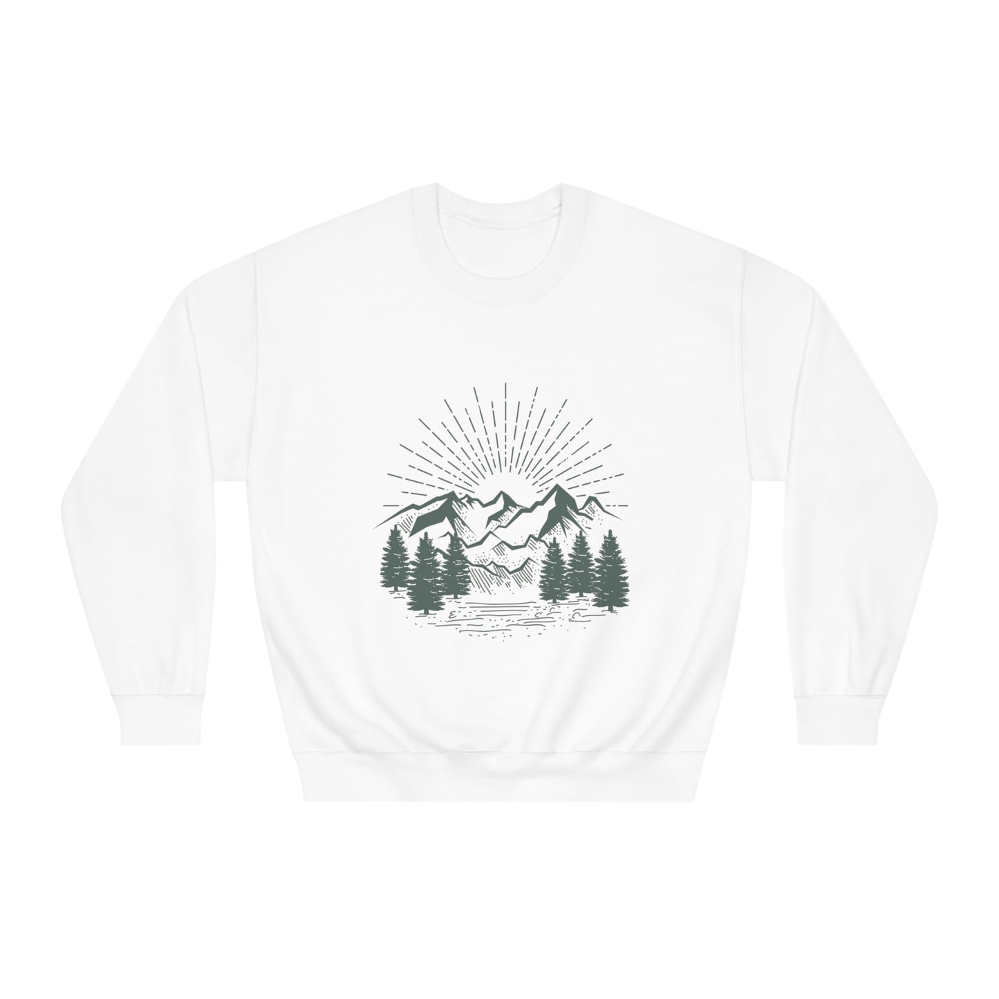 Forest Unisex DryBlend® Crewneck Sweatshirt