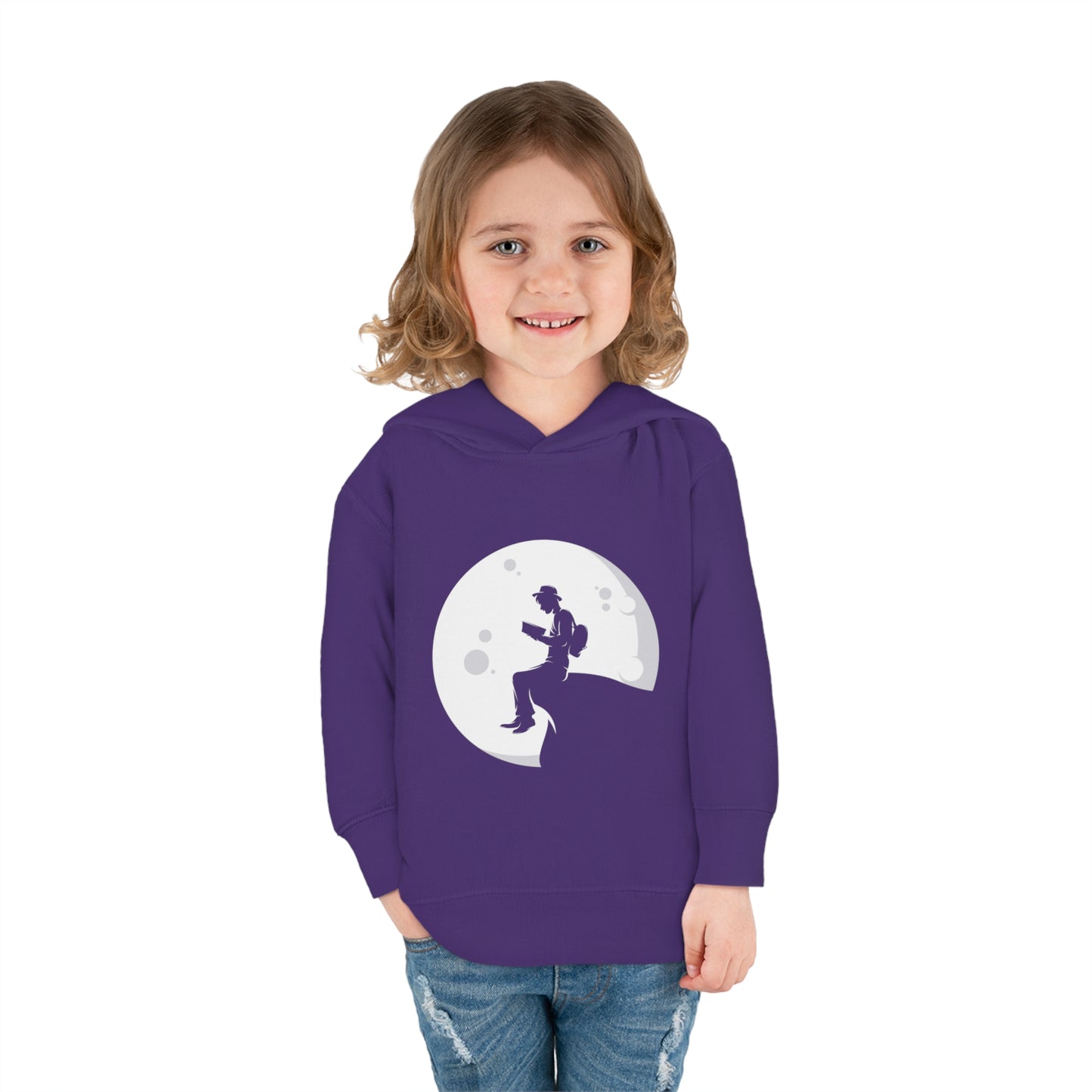 Moon Toddler Pullover Fleece Hoodie