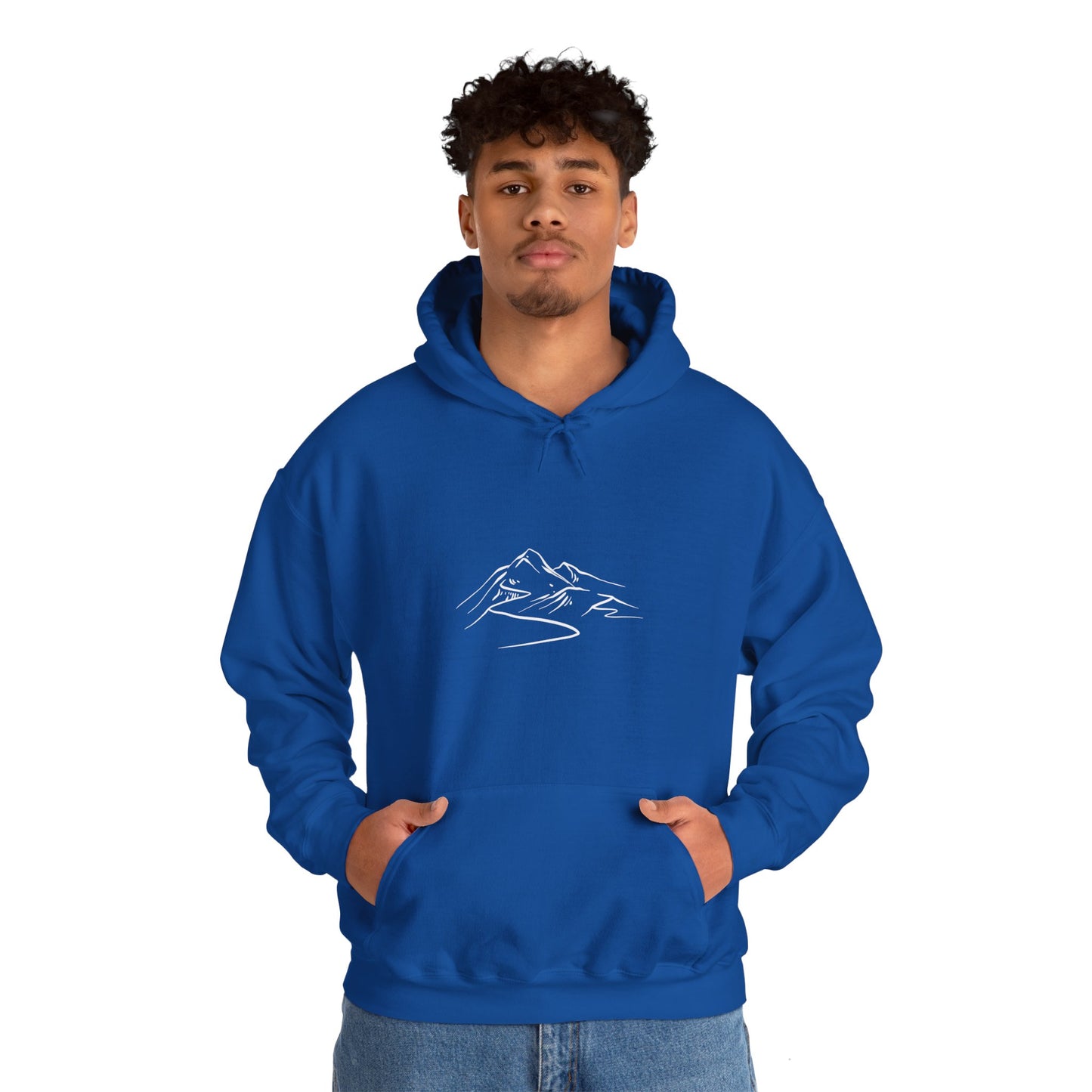 Montain line Unisex Heavy Blend™ Hooded Sweatshirt