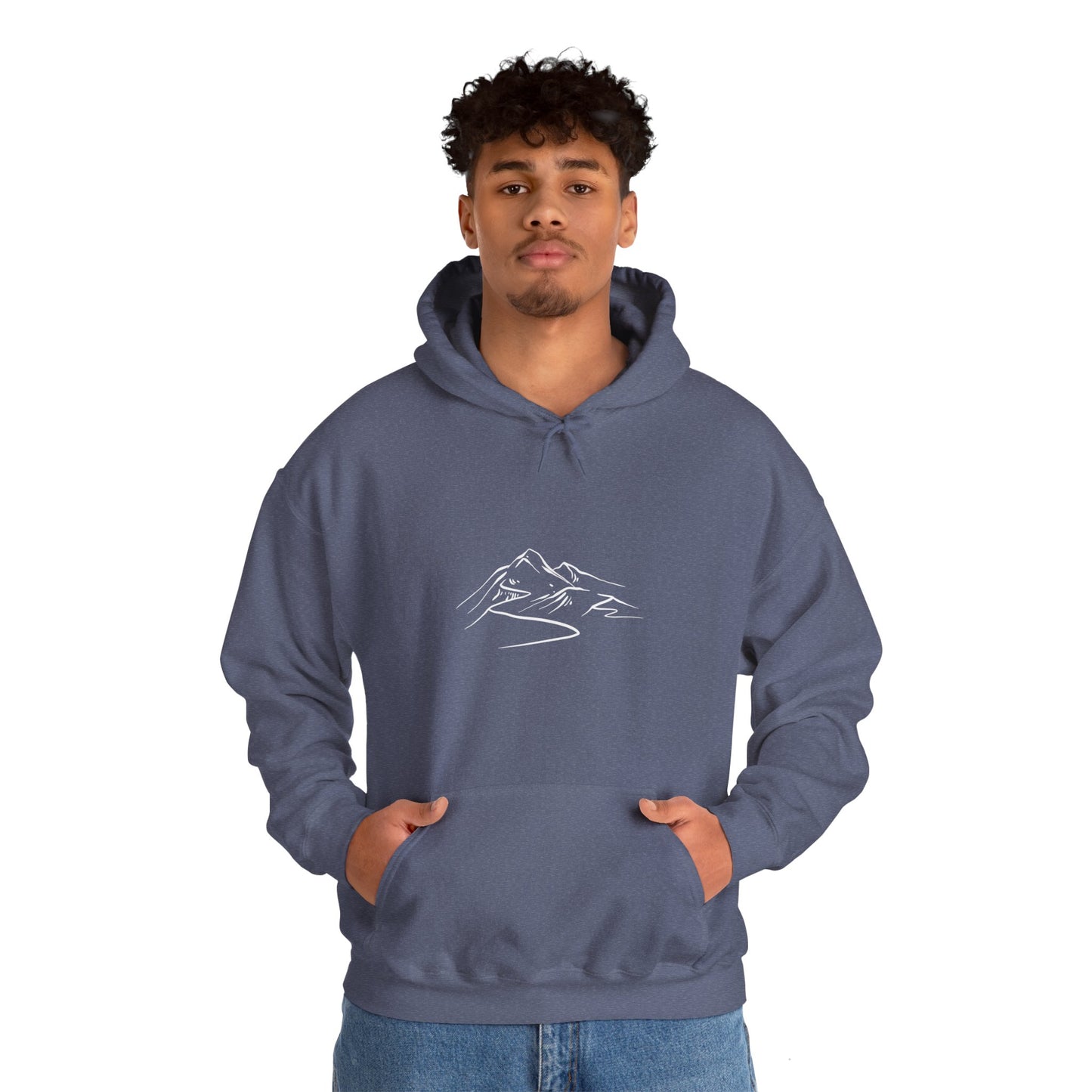 Montain line Unisex Heavy Blend™ Hooded Sweatshirt