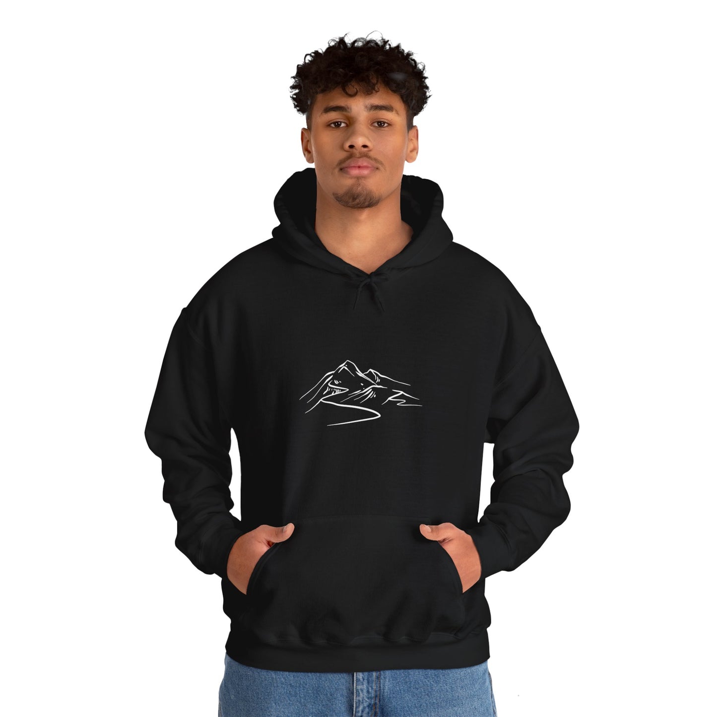 Montain line Unisex Heavy Blend™ Hooded Sweatshirt