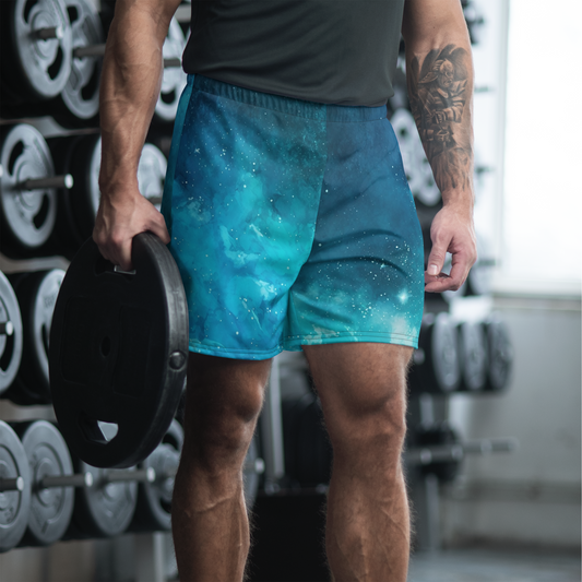 Blue sky Men's Recycled Athletic Shorts