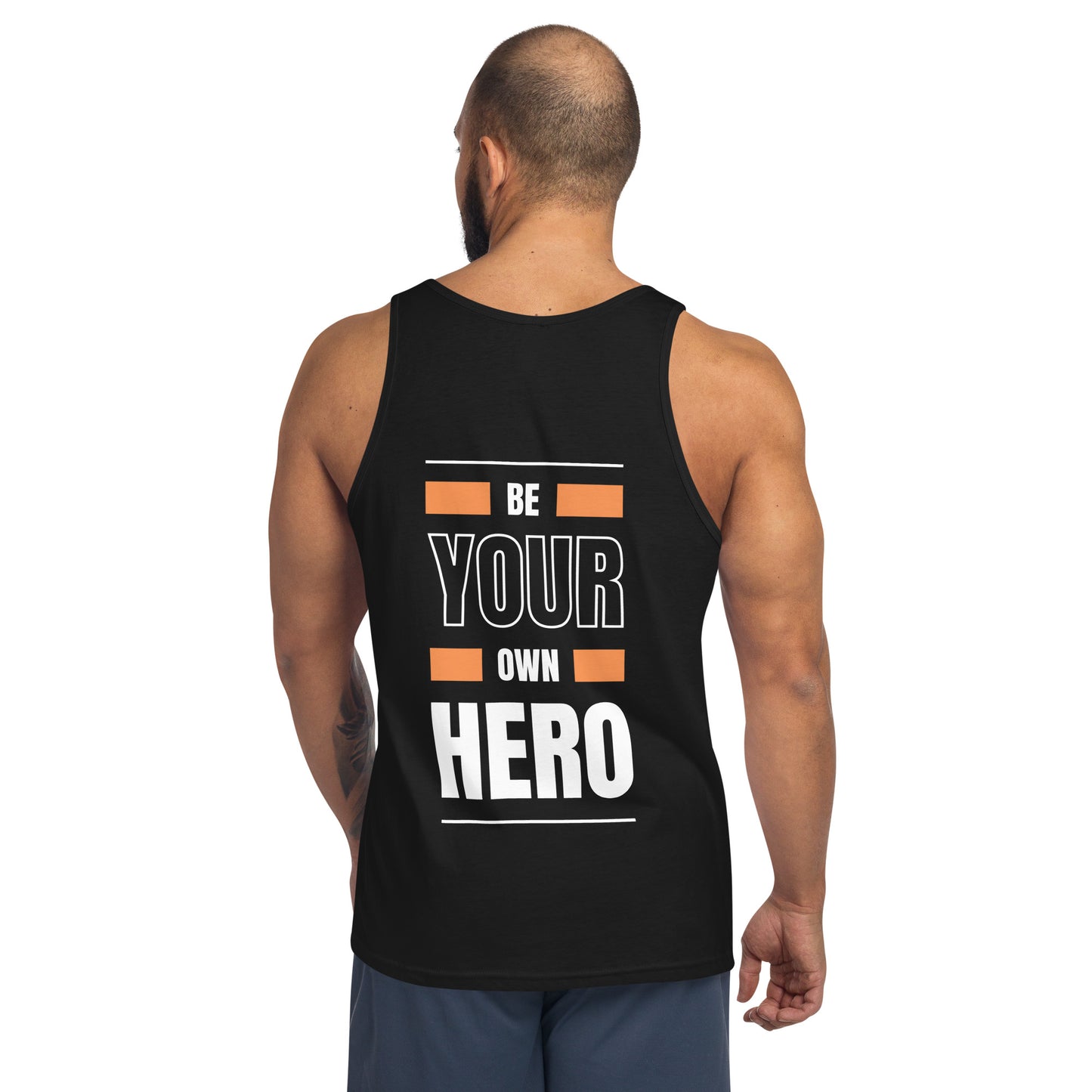 "Be Your Own Hero" Unisex Tank Top