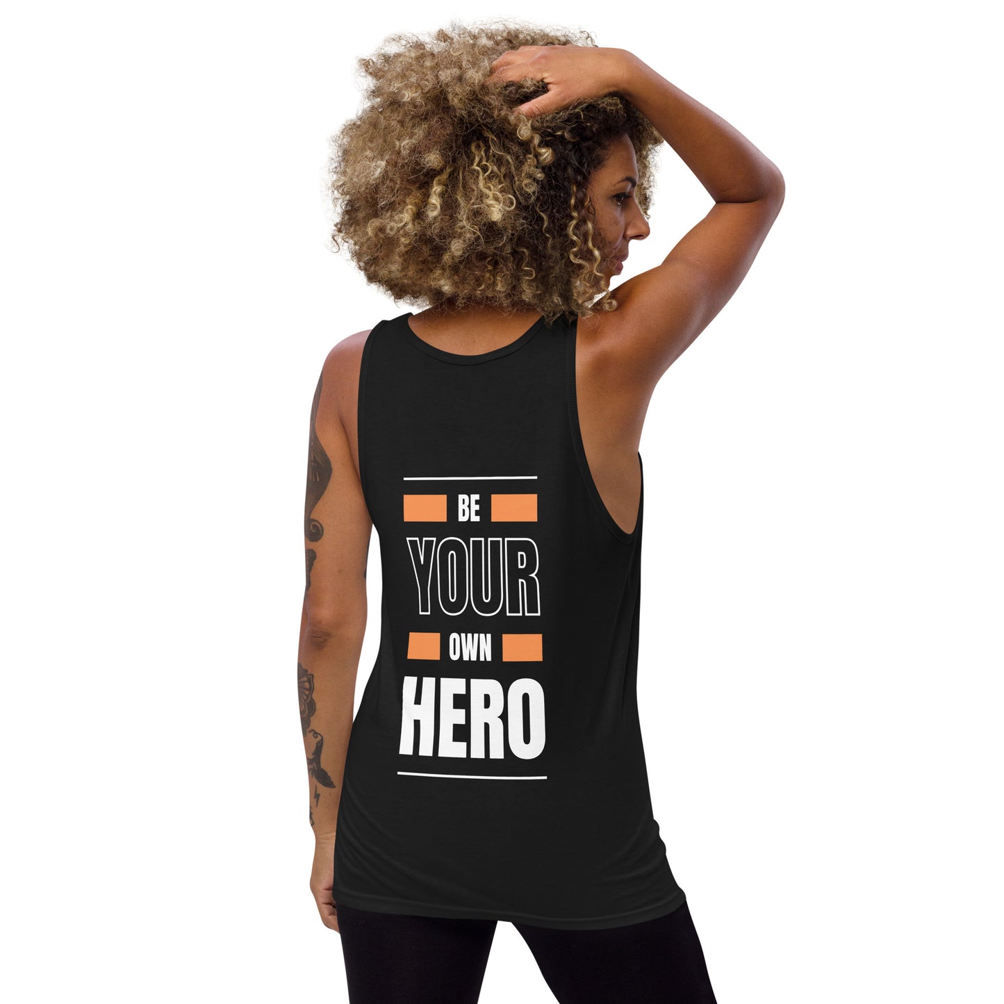 "Be Your Own Hero" Unisex Tank Top