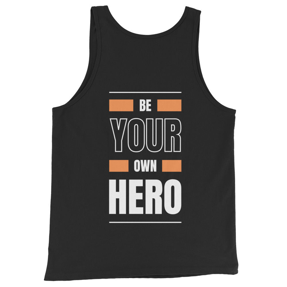 "Be Your Own Hero" Unisex Tank Top