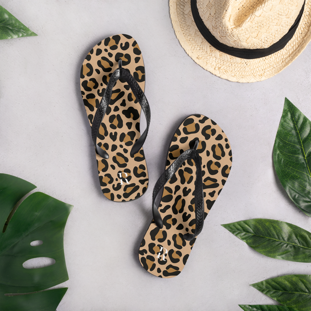 Mottled Flip-Flops